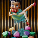 Betty Boop W- Candy Hearts