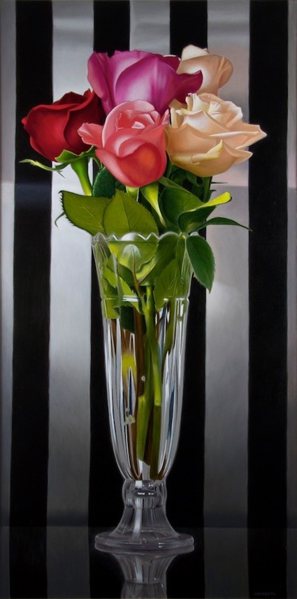 Roses in Parfait Glass