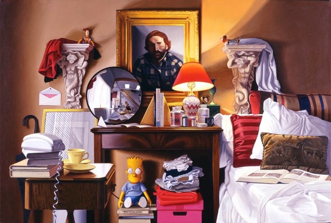 Still-Life w Self Portrait